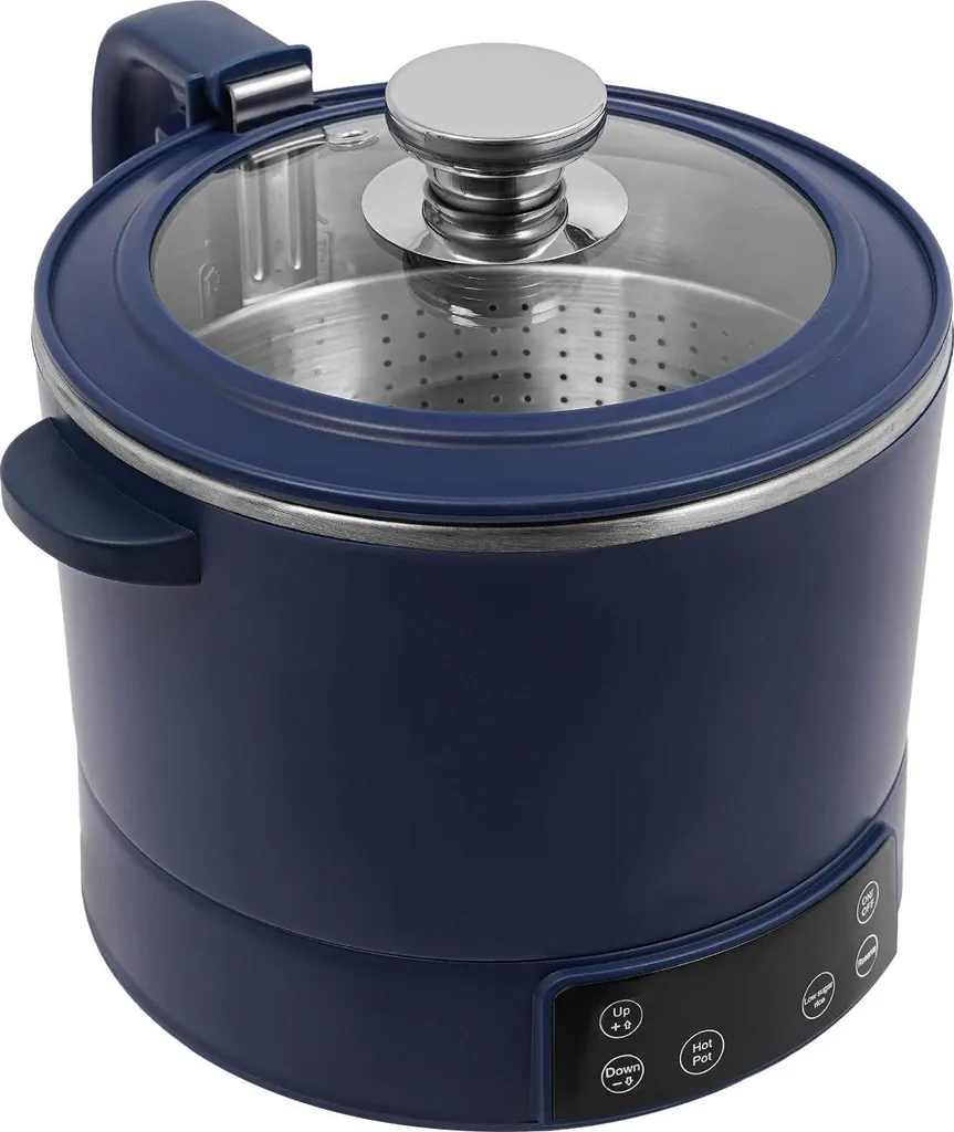 Rice cooker multifonction avec option basse calorie et cuve de 3L