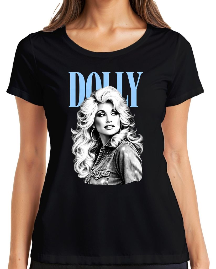 Dolly Parton Country Musik Legende Vintage Retro Fan Produktbild 