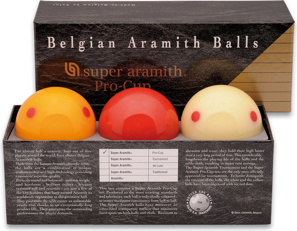 Karambolage Kugelsatz 61,5 Super Aramith Pro Cup Immagine del prodotto 