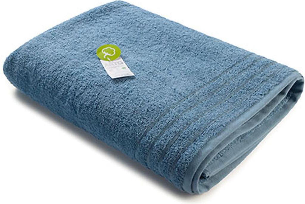 A&R AR506 | Organic Strandtuch Bio Baumwolle - 100 x 180 cm - Farbe: Jeans Blue - Größe: 100 x 180 cm