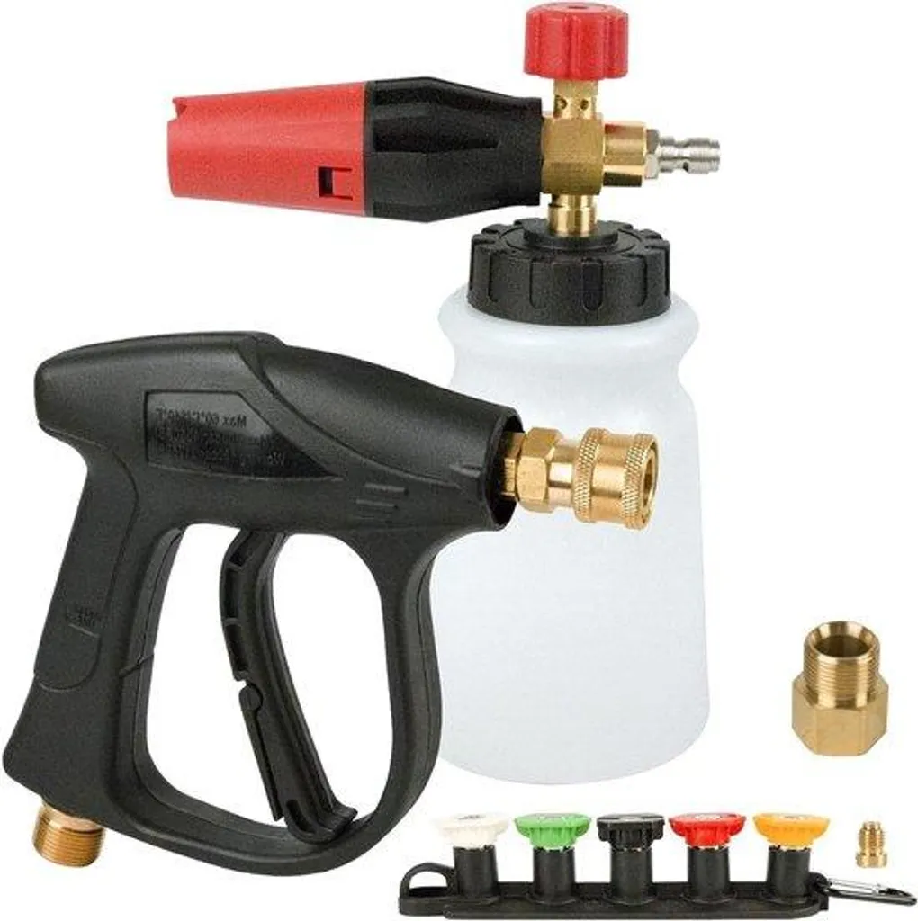 Kit Lavage Voiture et Jardin Haute Pression 3000 PSI Pivotant à 360°
