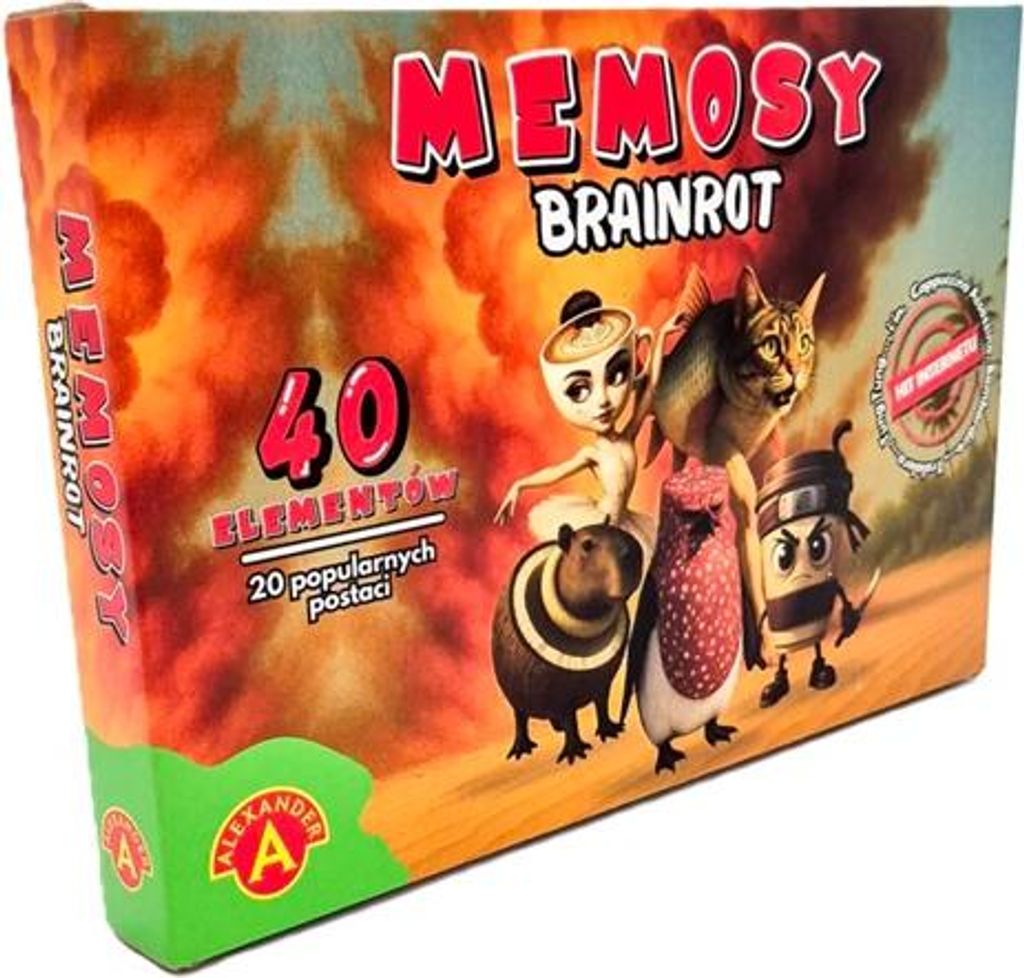Memory-memos Brainrot-Crocodillo,Tralal...32147 Obrázek produktu 
