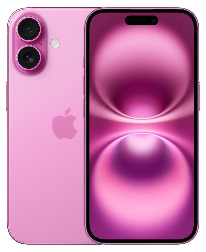 Apple iPhone 16 Pink 128GB Produktbild 