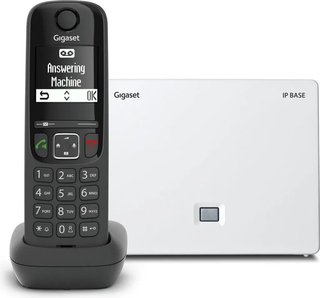 Gigaset AS690A IP Base SLT Clip (nero)