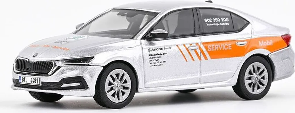 Réplique Skoda Octavia IV Mobil Service 1:43 - Fidélité Abrex Garantie