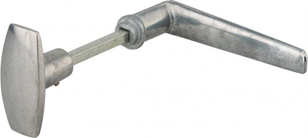 Ensemble bouton/béquille pour porte, carré 6mm, 1 portée, Image du produit 