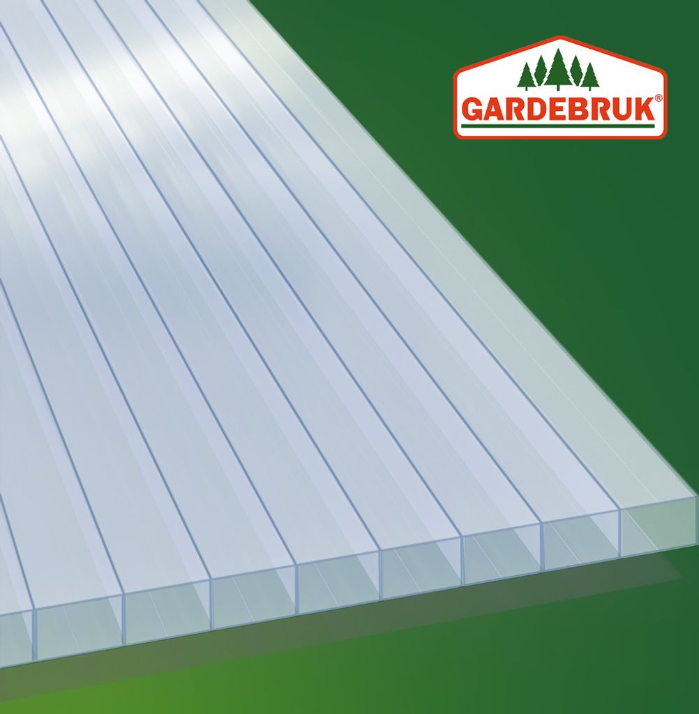 GARDEBRUK® 14x Doppelstegplatten 4mm Zuschneidbar Produktbild 9