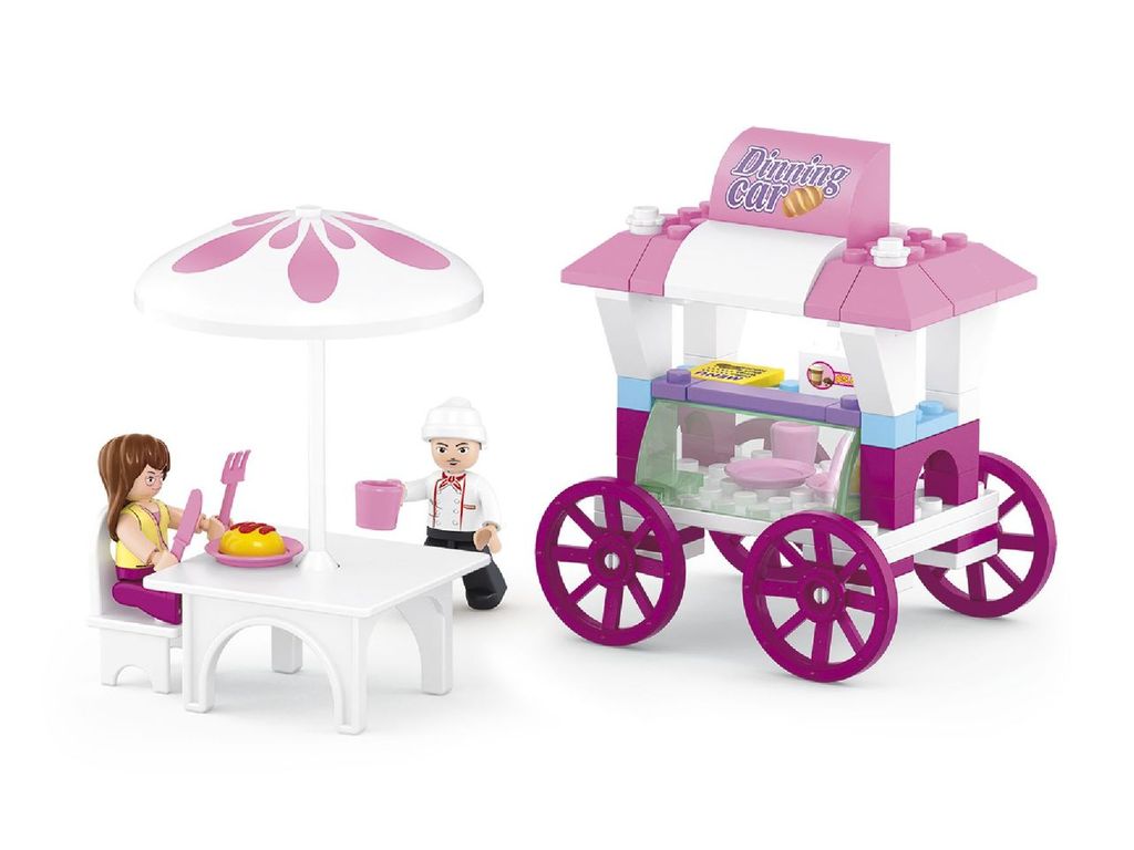 Bausteine Girls Dream Serie Imbissstand