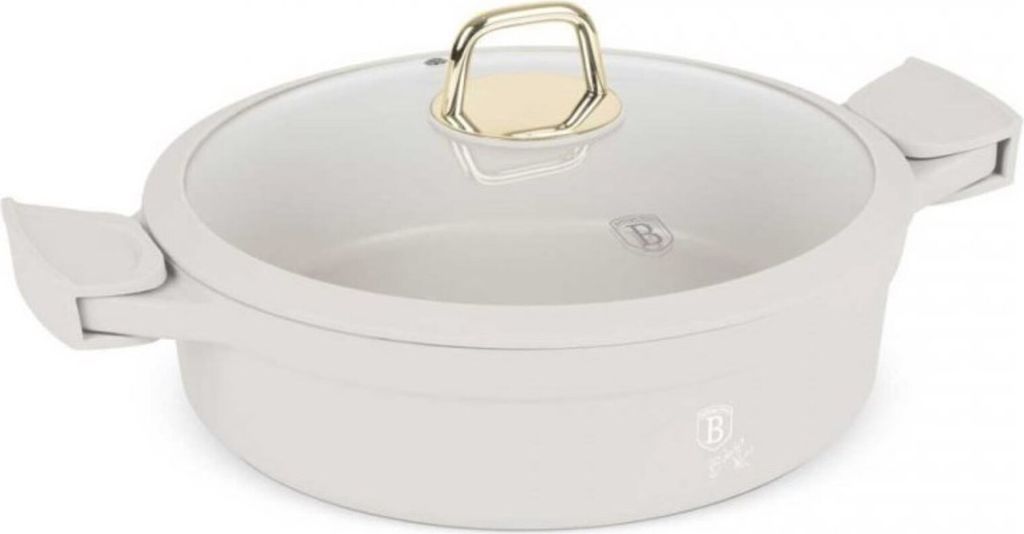 Berlinger Haus Platt Gryta BH-7785 Titan 28 cm Matt Creme