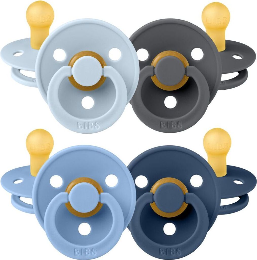 Bibs Schnuller - Colour 4er Pack - Baby Blue /