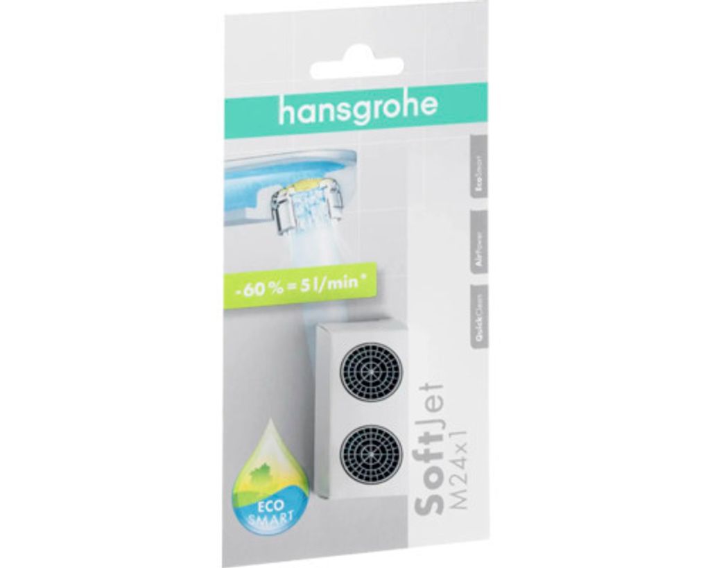 hansgrohe SOFTJET perlator M 24 x 1 z ogranicznikiem Zdjęcie produktu 