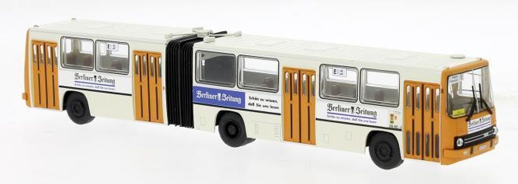 Brekina Gelenkbus Ikarus 280.02 BVG Berlin Berliner Zeitung 59729
