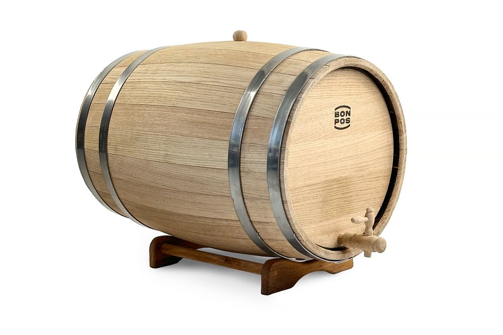 Dubový sud 30 L na víno a destiláty so silným výpalom Obrázok produktu 