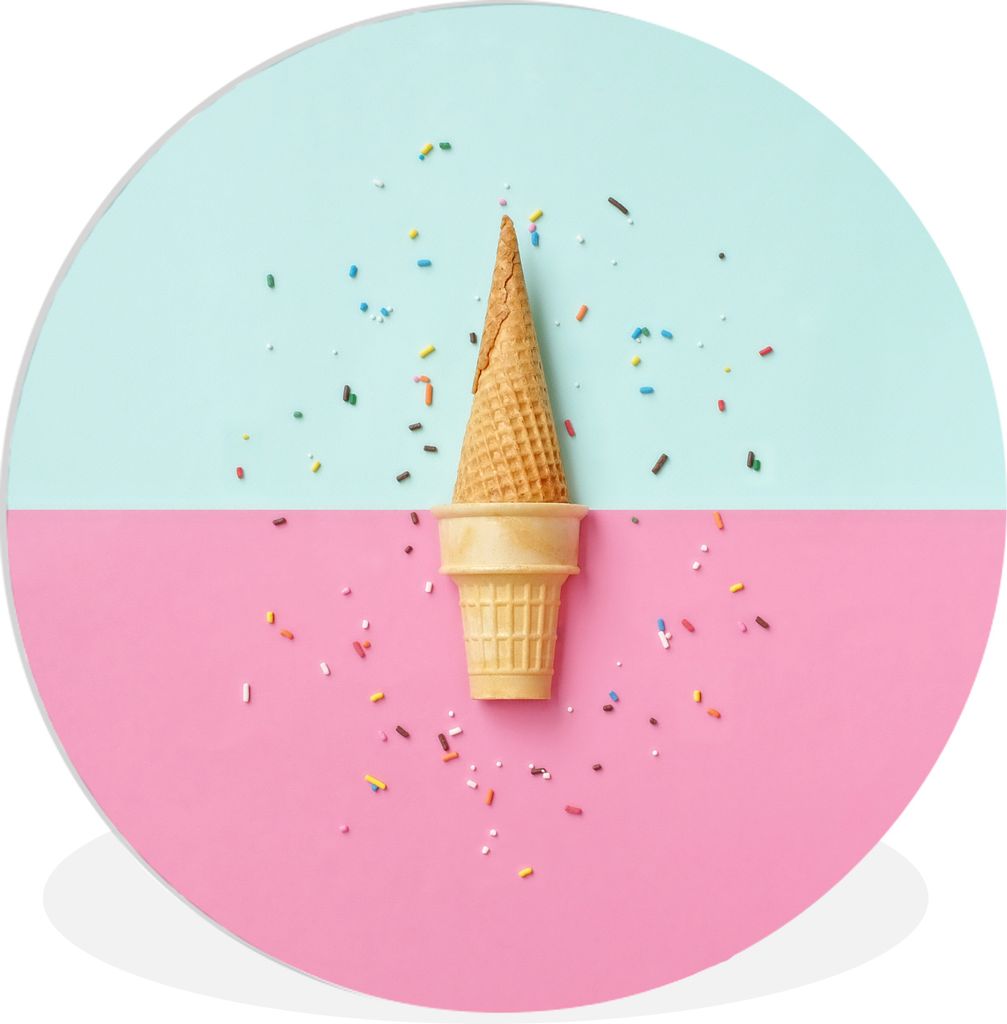 MuchoWow - Wand Kreis - Das Schlafzimmer - Die Bilder - Wandmalerei - Kunst für das Haus - das Plastik