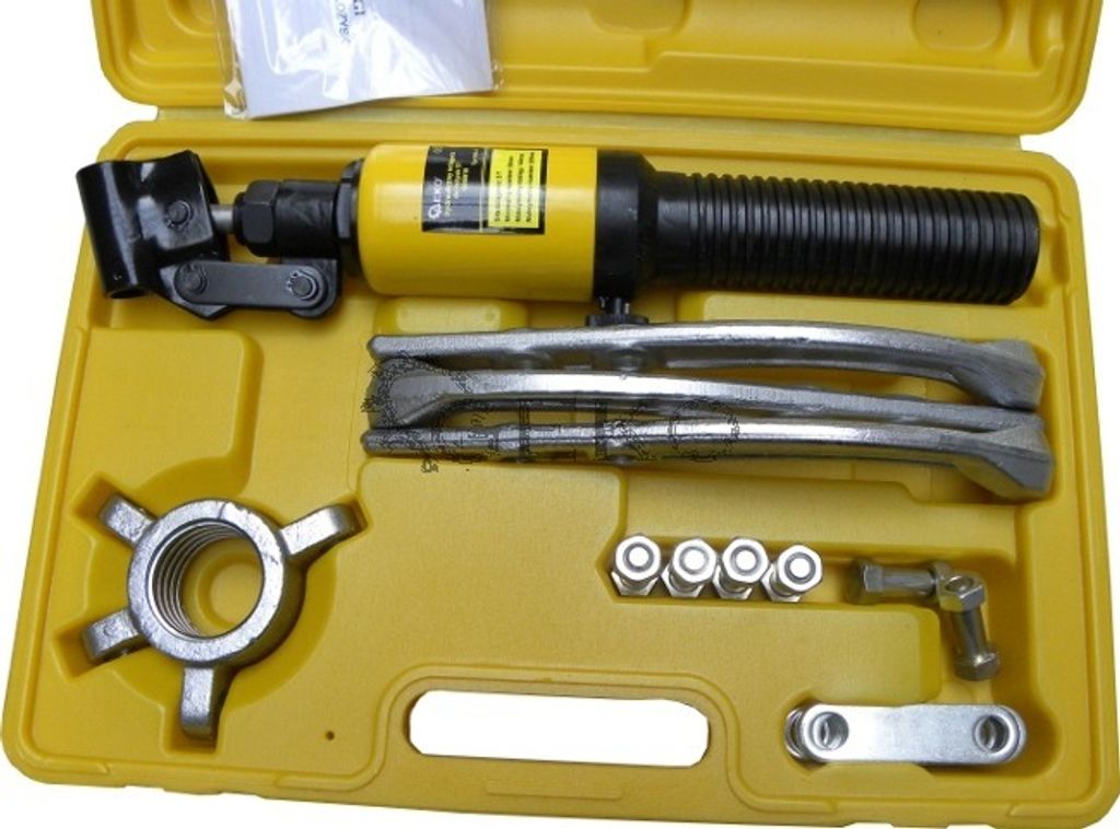 GEKO | Hydraulik Abzieher, Hydraulisch Radnabenabzieher, Polradabzieher, 5T, Hydraulischer Abzieher Lager