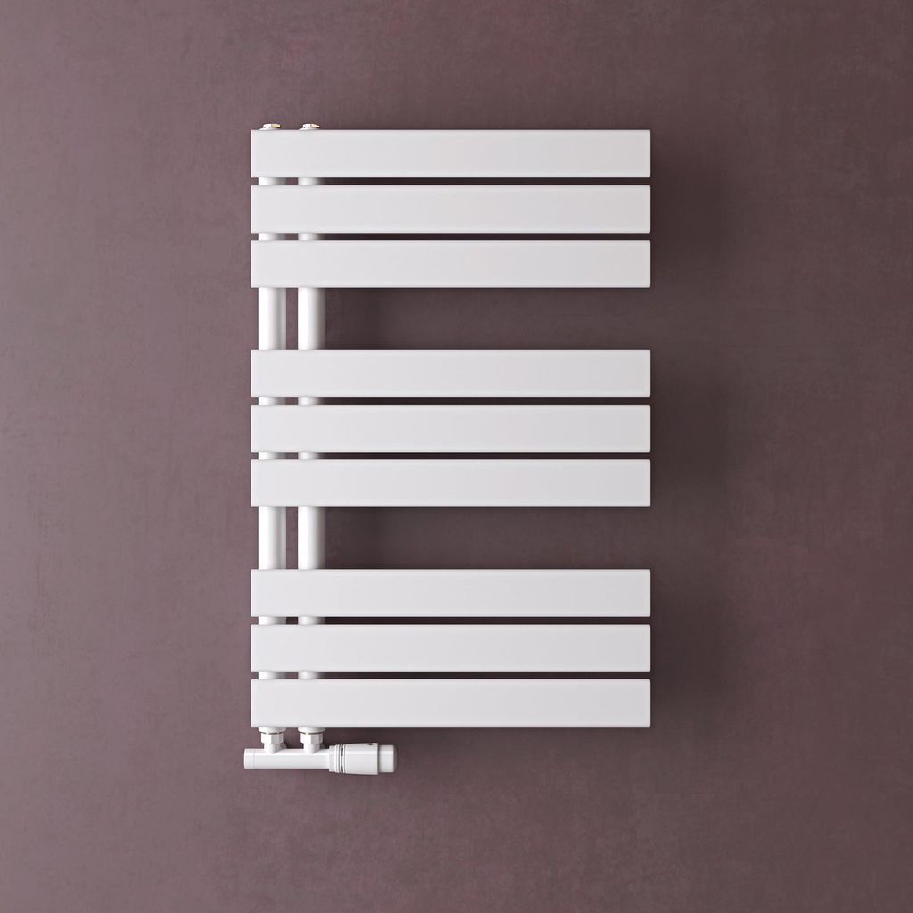 doporro Radiateur de Salle de Bain Sèche-Serviette 76x50cm Image du produit 