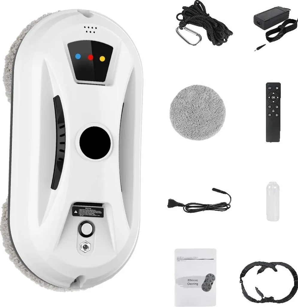 Robot nettoyeur de vitres WEISS avec modes de navigation intelligents