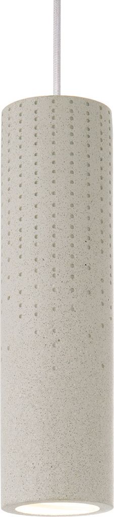 Hängelampe, GU10, Lampe Für Wohnzimmer Esszimmer Küche, Höhenverstellbar Farbe Beton-Sandstein-Weiß