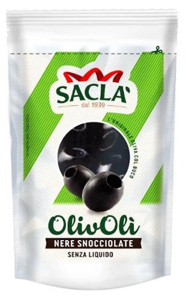 Oliwki bez pestek bez zalewy 75 g Sacla Zdjęcie produktu 