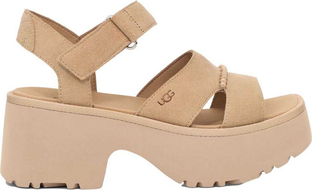 Ugg New Heights Ankle Strap Holzschuhe Beige EU 40 Frau Beige EU 40