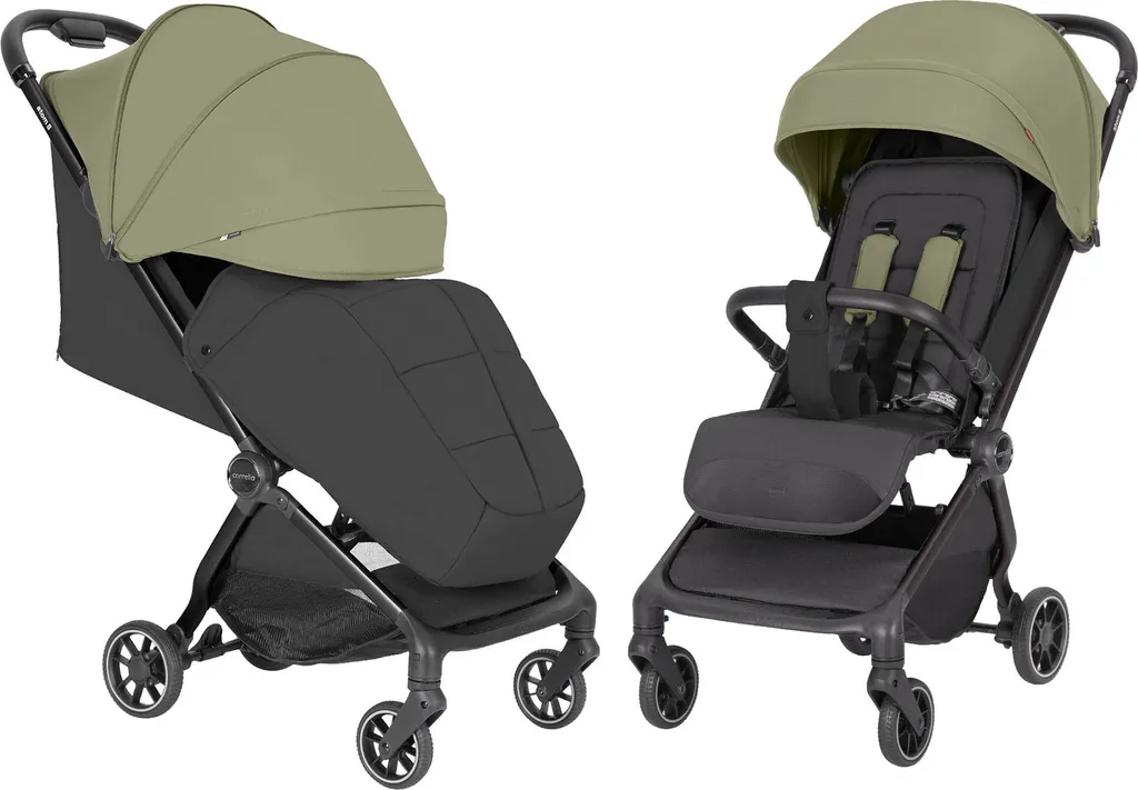 Poussette de sport Atom S Vert antique : performance et design robuste - 2