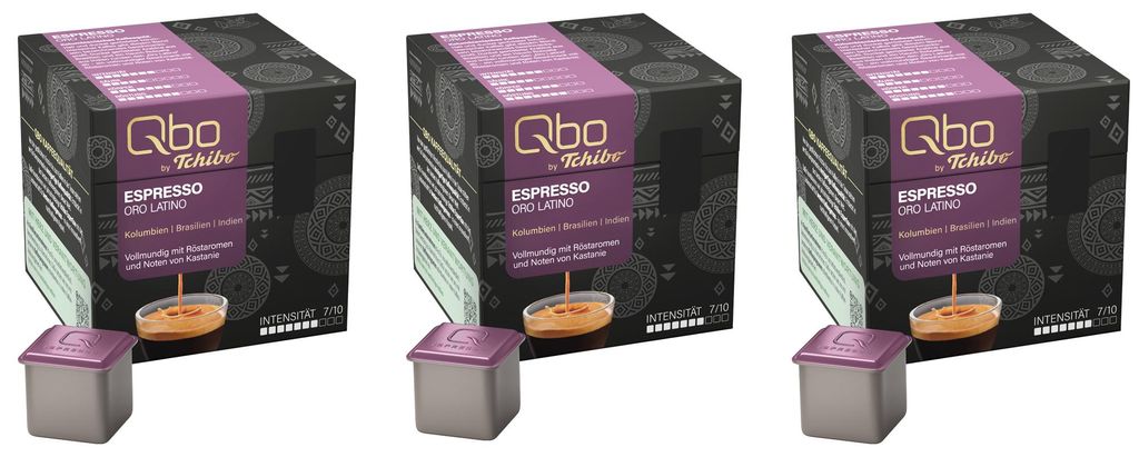 Tchibo Qbo Espresso Oro Tolima Premium Kaffeekapseln, 81 – Produktbild 