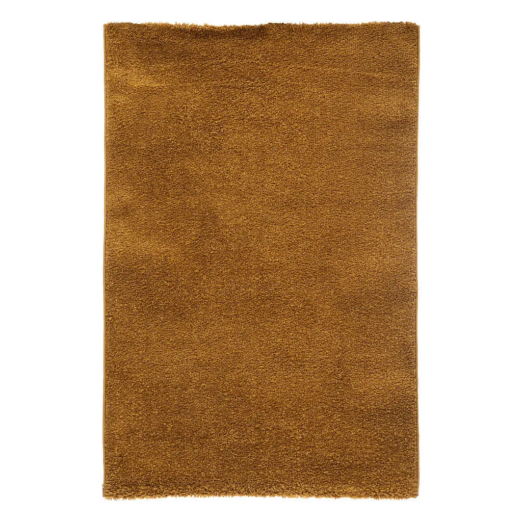 Tapis en jute et polyester uni 100 x 150 cm - Qualité Naturelle Zen