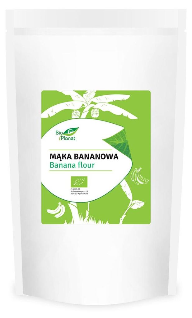 MĄKA BANANOWA BIO 500 g - BIO PLANET