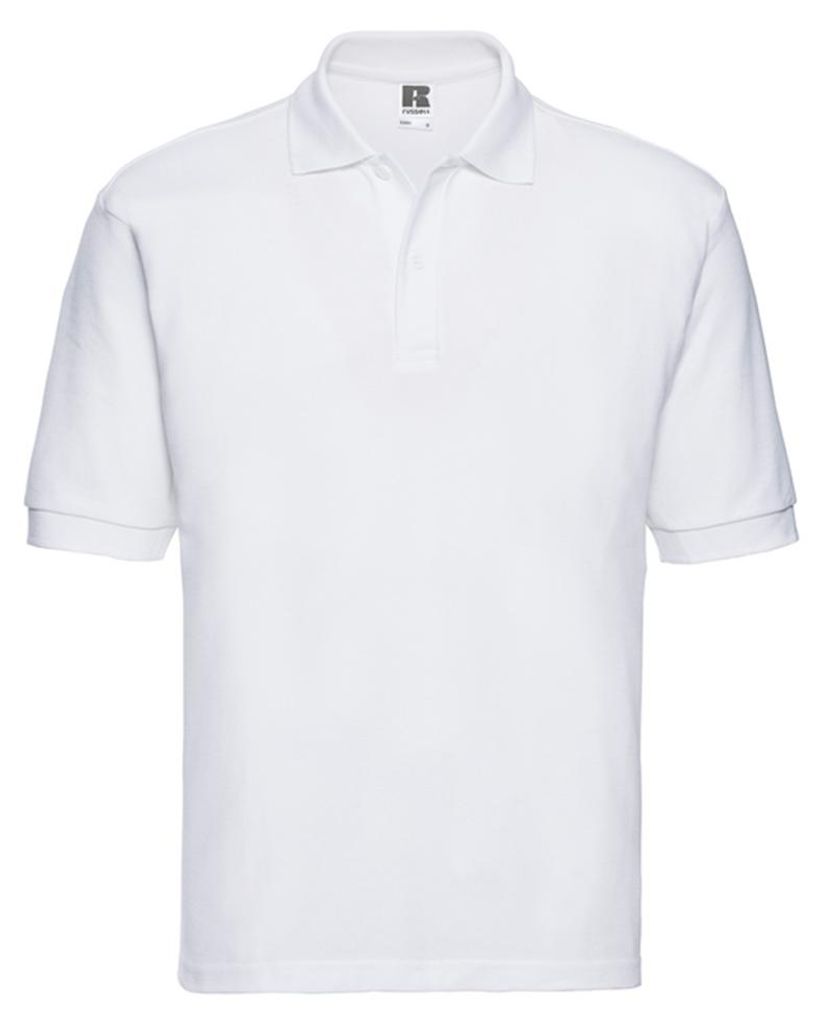 Russell - "Authentic Eco" Poloshirt für Herren LT5838 (S) (Weiß)