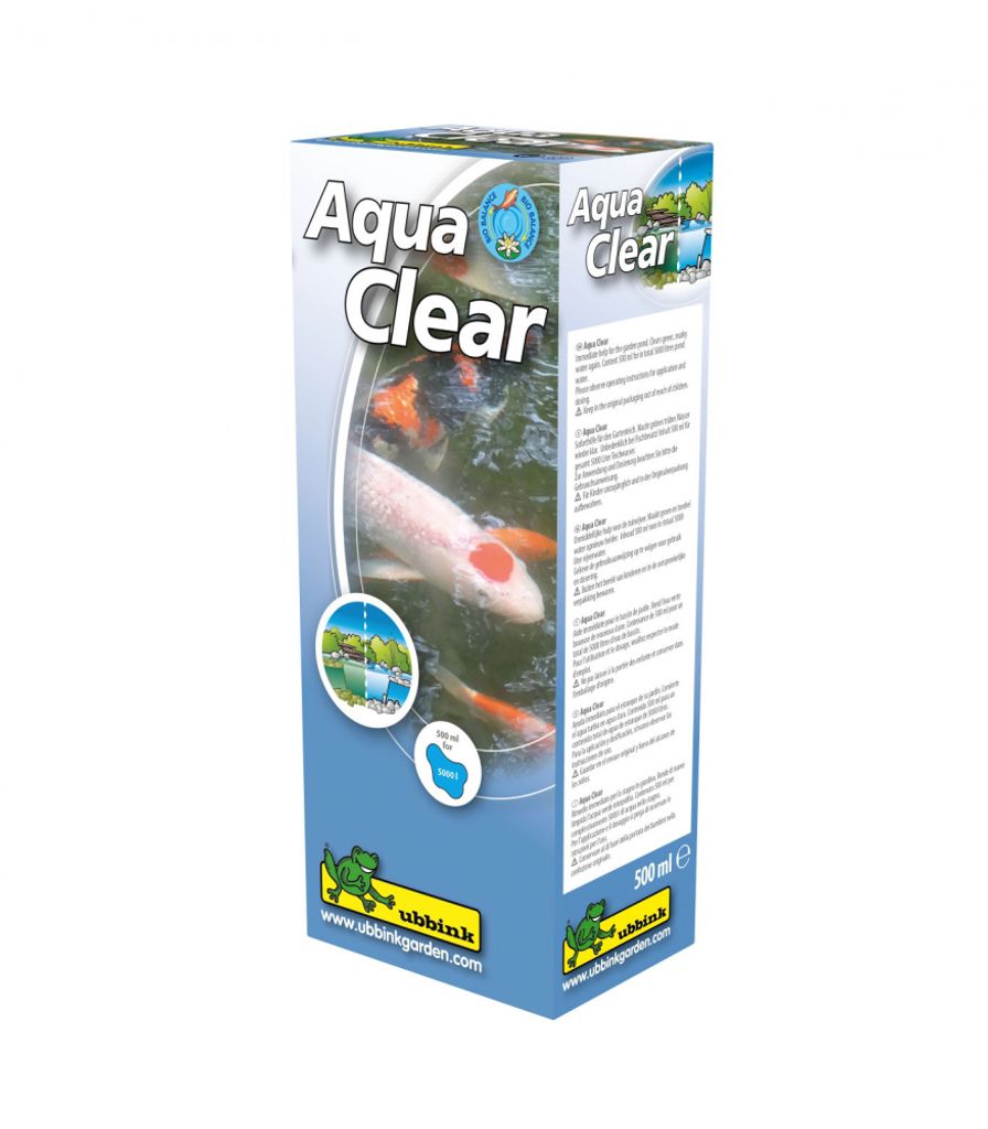 6 x Ubbink AqauPureClean - zur Entkalkung von Teichpumpen - 500 ml