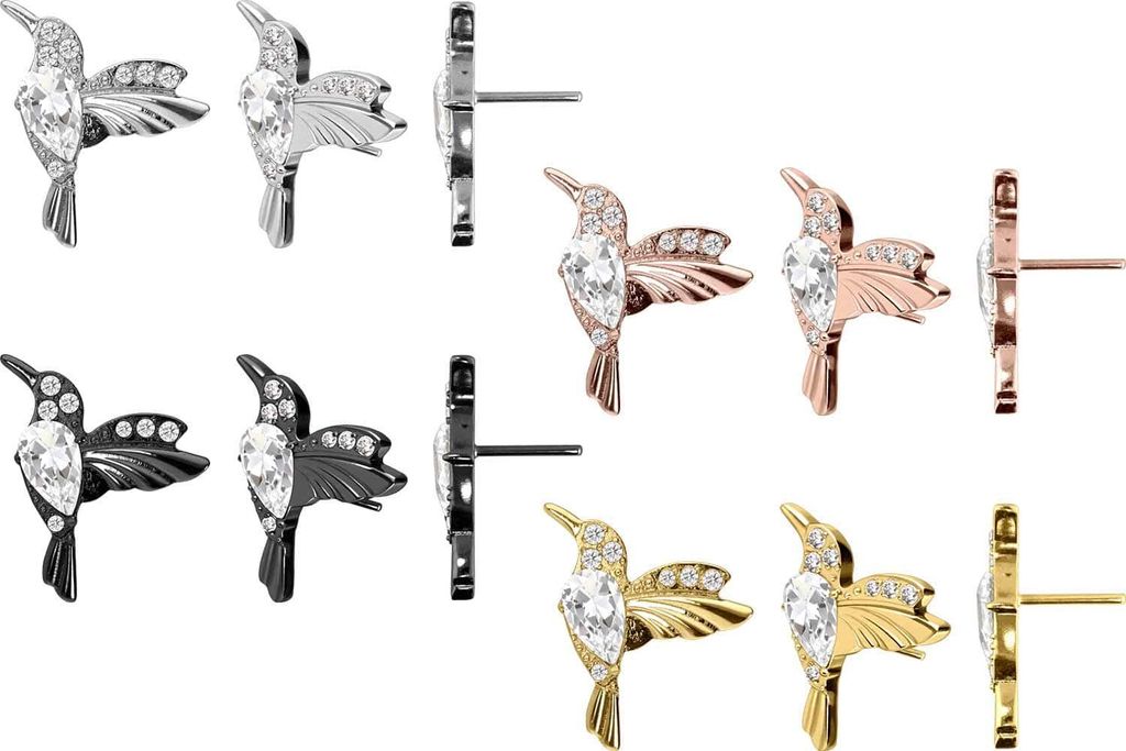 Piercing-Zubehör Titan Aufsatz mit Push Pin KOLIBRI