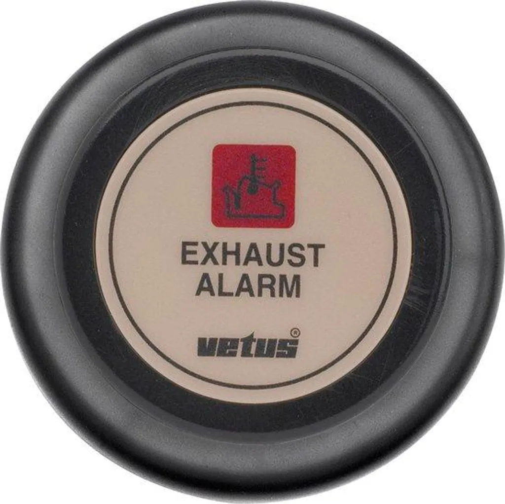 Indicateur de Gaz d'Échappement VETUS XHI12W Beige pour Bateau 12V