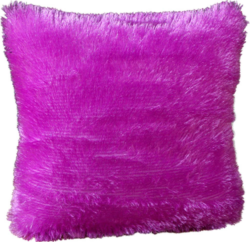 43x43 cm weiche Plüschfärbungswurfkissen Kissenbedeckung Home Sofa Dekor-Lila