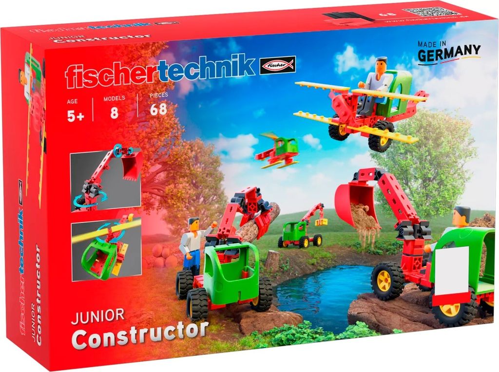 fischertechnik JUNIOR Constructor, Konstruktionsspielzeug Produktbild 