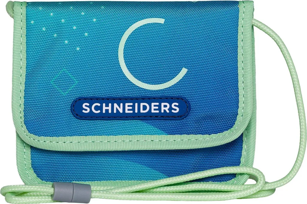 Schneiders Borsello da Collo Geo Motion Blu | Portafoglio da Viaggio Sicuro
