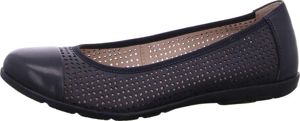 Caprice Damenschuhe Ballerina Blau Freizeit, Schuhgröße:36 EU