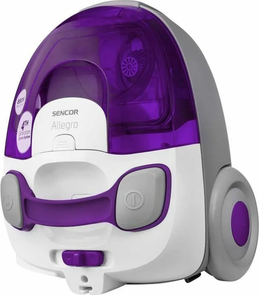 SENCOR SVC 512VT Aspirateur sans sac avec réglage puissance 1.5L Violet