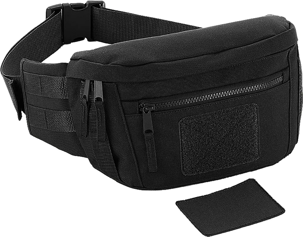 Marsupio Nero BagBase PC3602: Viaggia Leggero e Sicuro Ovunque