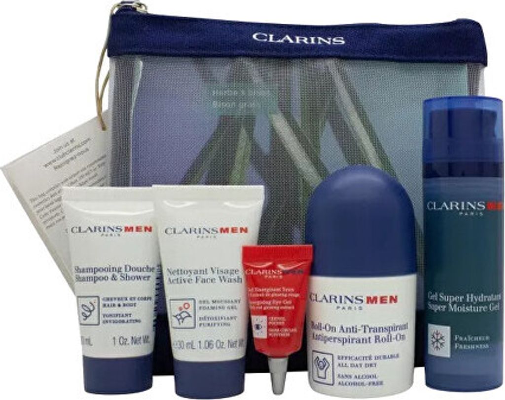Dárková sada ClarinsMen Grooming Essentials for Men