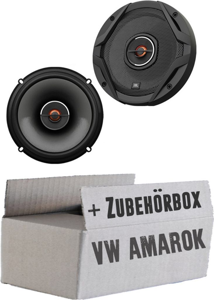 VW Amarok Front Heck - JBL GX602 | 2-Wege | 16,5cm Koax Lautsprecher - Einbauset