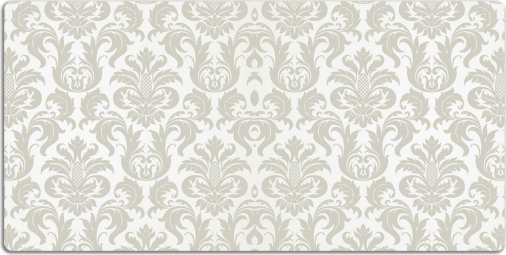 Schreibtischmatte Tischunterlage 100x50 cm Mauspad - Damastmuster