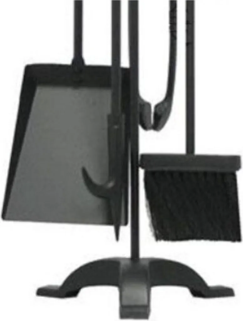 Set de nettoyage pour poêle à bois professionnel avec tisonnier et pince