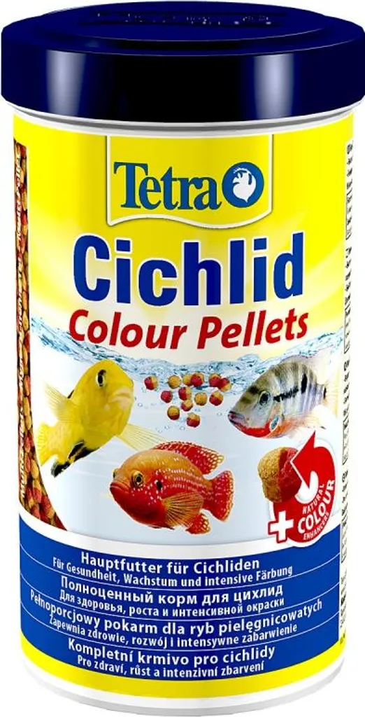 Nourriture en Granulés Tetra Cichlid Colour pour Poissons Colorés