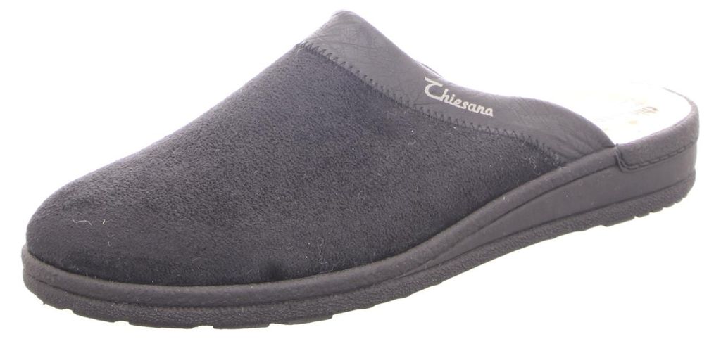 thiesana Herren-Pantoffel Andi Vel. Schwarz, Farbe:schwarz, Produktbild 