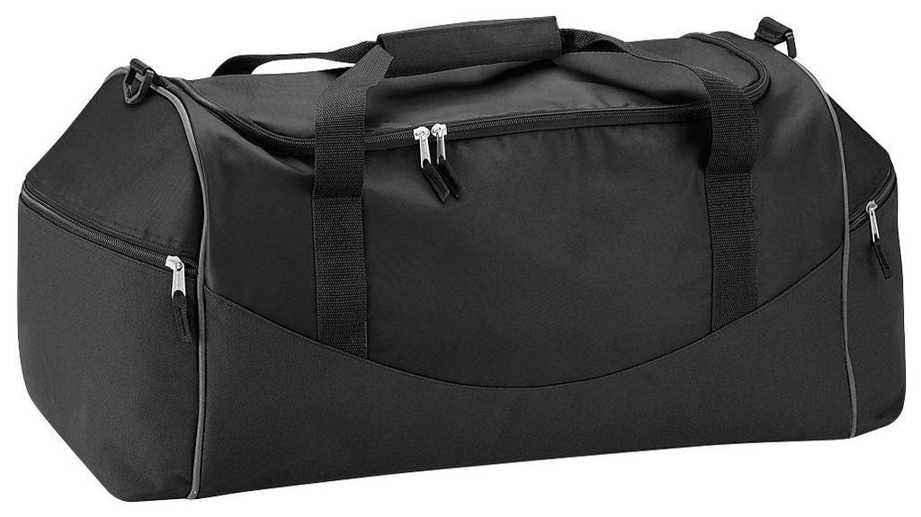 Quadra Teamwear Sporttasche, 55 l FK523 (Einheitsgröße) (Schwarz/Graphit)