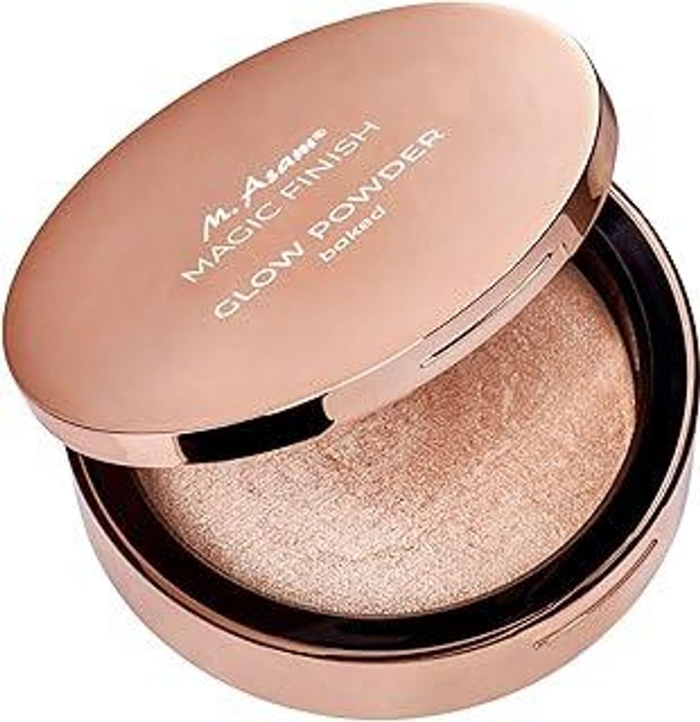 M. Asam MAGIC FINISH Glow Powder Baked (7g) – Highlighter Make-up Für Strahlendes Finish, Multidimensionaler Glow, Schimmerndes Puder, Nahtloses...
