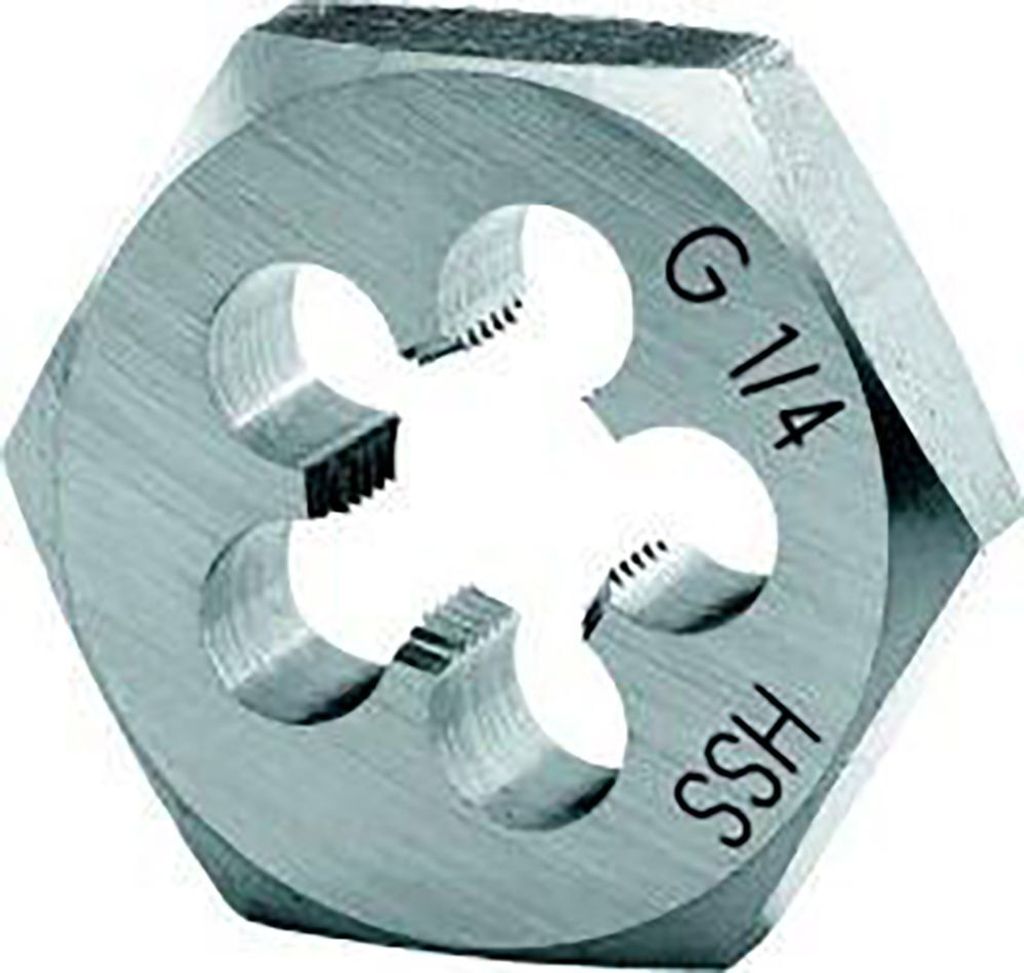 FORMAT Schneidmutter DIN382 HSS G 1 1/2 6kt., Schneidstoff:HSS, Gewinde:G 3/4 Zoll, Gewindeart:G