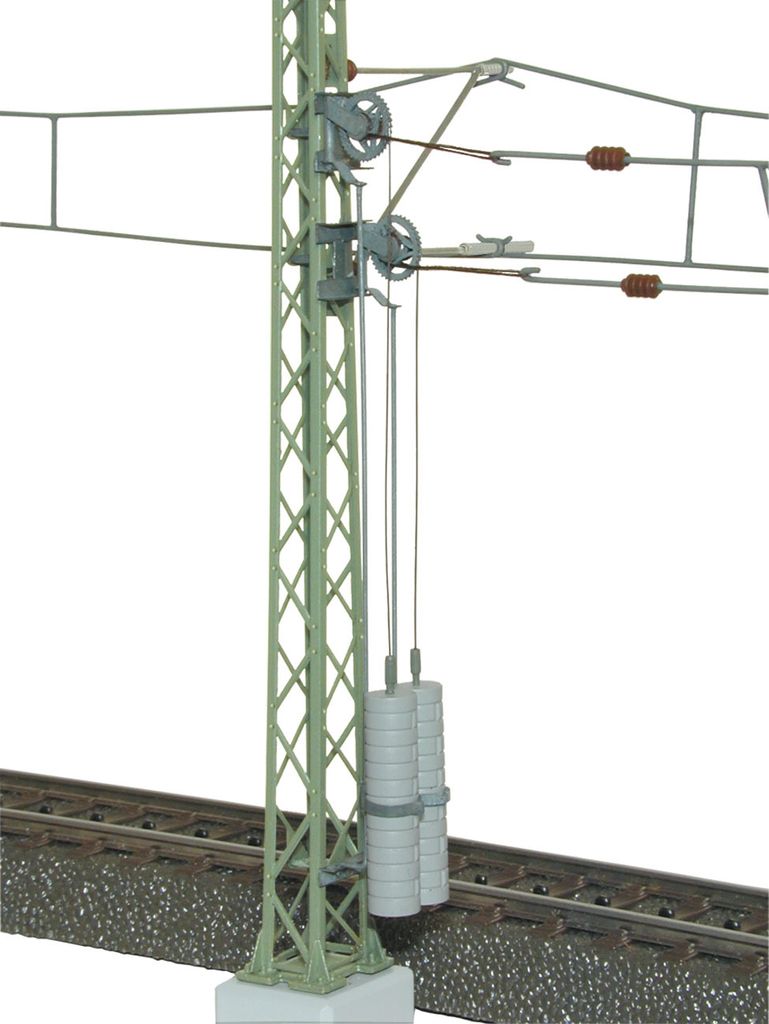 Viessmann 4164 - H0 Radspannwerk komplett mit Abspannmast  Produktbild 