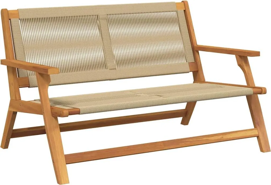 Panca Giardino vidaXL in Acacia Massiccia - Offerta 122 cm