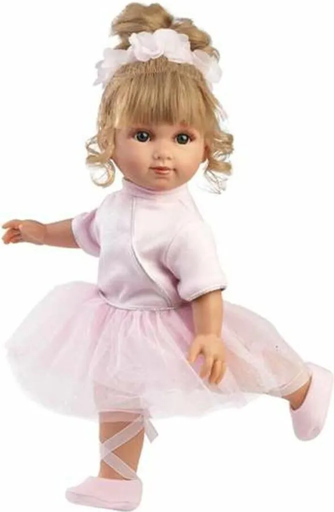Poupée de ballet Llorens Elena 35 cm avec corps en tissu doux